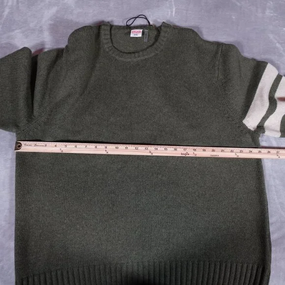 Birdwell Olive Green Crewneck Sweater - Picture 8 of 10